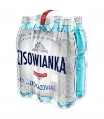 Ľahko sýtená voda Cisowianka 0,5 L 12 ks (zvarová)