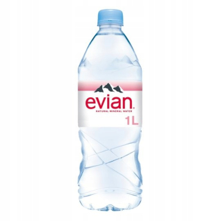 Non-oýtená voda Evian 1L PET X 144