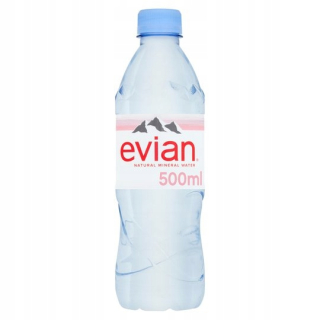 Non-Uhlited Water Evian PET 0.5L X 24