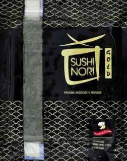 Japonska kuchyňa - Nori Gold Seaweed pre Sushi - 50 listov