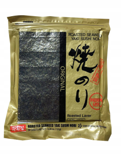 Japonska kuchyňa - Seaweed rias Yaki Sushi Nori Premium 125G 50ks