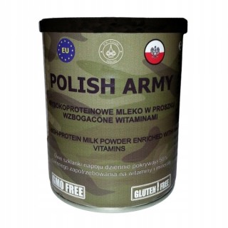 Vojenské energetické mlieko prášok 350 g