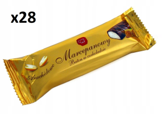 Sloboda Marzipan Baton v šeku. 90g x 28ks