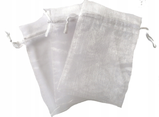 Prvé sväté prijímanie - Organza tašky 10 kusov 10*14 cm