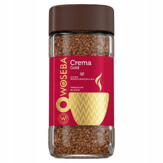 Instantná káva - Woseba Coffee Crema Gold Rozpustné 200g