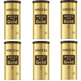 Zrnková káva -  Konzervované kávové zrná Woseba Mocca Fix 6x500g