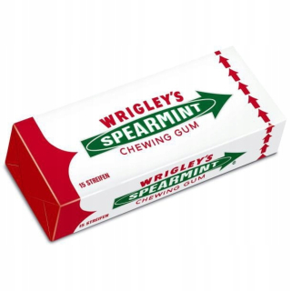 Wrigleys Guma pre Żucucia Spearmint / OP8x15 listy /