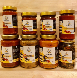 Všetky konzervy Balkanito - 8 pohárov