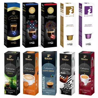 Kávové kapsule - Vynikajúca káva pre Cafissimo a Caffitaly 100 kapsúl