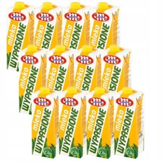 Breasted Uht mlieko 2% nastaviť 12x 1l