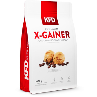 Gainer - X Gainer KFD Premium 1000Gr Chuť na výber z 24h