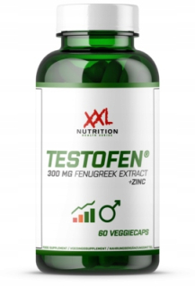 Testosterón - XXL Nutrition TESTOFEN výťažok zo senovky gréckej 60 kapsúl