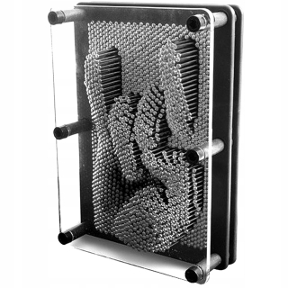 XXL Pin karta Pinart Gadget Pin Art Metal