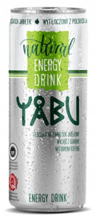 YABU Prírodný energetický nápoj 0.25 l * 24 ks