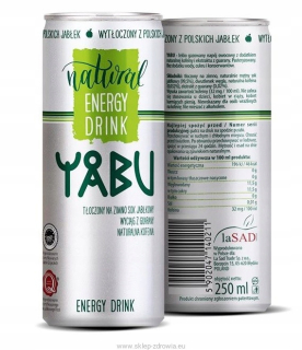 YABU Prírodné energie Drink 250ml Laba 24x