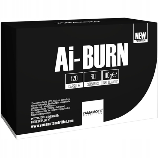 Spaľovač tuku - YAMAMOTO NUTRITION AI-BURN BURNER 120 KAPS.