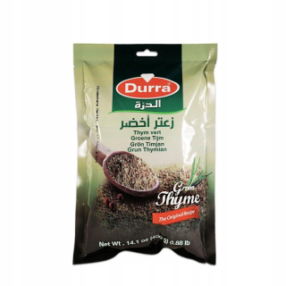 Arabská kuchyňa - ZAATAR ZELENÝ ZATAR 400g Durra SESAM THYME