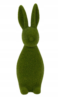 Veľkonočná dekorácia - Bunny Rabbit Figur s veľkorysou zelenou 16 cm