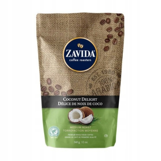 Káva mletá - ZAVIDA Coconut delight 340g, brúsený