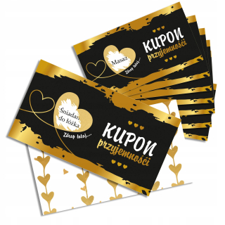 Darček na Valentína - Kupóny škrabancov na kupóny potešenie a škrabancové karty darček