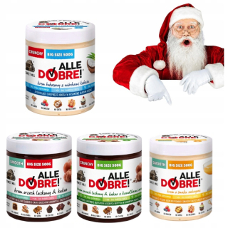 ZDRAVÉ 4 čokoládové krémy 2 kg bez cukru GMO FIT