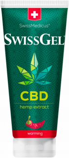 CBD - Swissgel CBD SwissMedicus 200ml otepľovací gél
