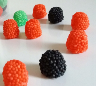 RASPBERRY GUMS, TAŠKA 2 KG CYMES