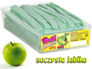 GÉLY TROLLI STRIPES kyslé jablko jablko 150 ks