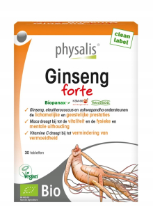 GINSET FORTE BIO 30 TABLETOV 34 g - FYZALIS