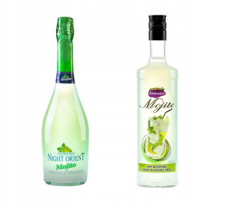 SADA 2x MOJITO NEALKOHOLICKÝ NÁPOJ 0%