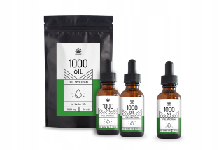 CBD - SADA 2x PRÍRODNÝ CBD OLEJ 10ml + CBD OLEJ ZADARMO