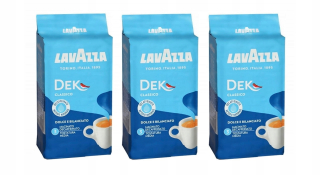 Káva mletá - Sada 3x250g Lavazza Dek Deck Mielona