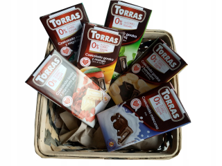 SADA 6x ČOKOLÁDA BEZ CUKRU darček pre diabetika
