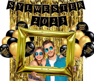 Darček na Valentína - Balónový set Silvester Decoration Foto Fotografia