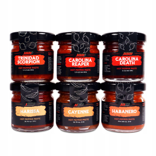 Sada Indian Hot 6 Sharp Paste 100% kvalita