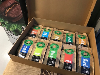 Káva mletá -  Káva Set 10x250g Mletý darček na kávu