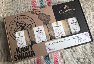 Káva mletá -  Súbor mletého darčekového darček pre Deň matky matky