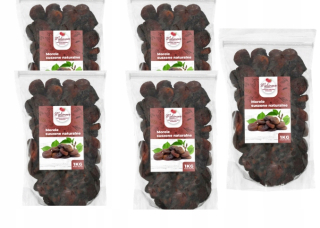 Sušené ovocie - Sada sušených marhúľ prirodzene 5 x 1kg tmy