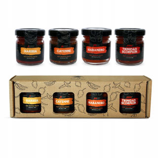 Darčekový set 1 4x funky cestoviny 40g indický horúci