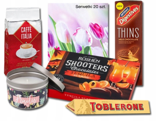 Sada sladkostí Názov narodenín pre babičku mamu