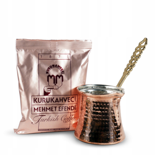 Káva mletá - Turecká sada Malý: Tigiłek + Káva Mehmet Efendi