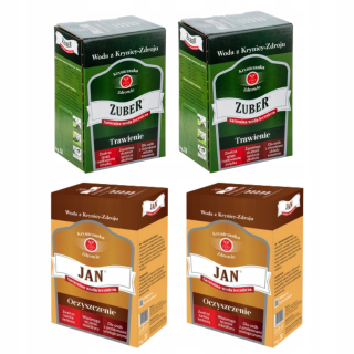 VODNÁ SADA 2x JAN 5L, 2x ZUBER 5L 20L.