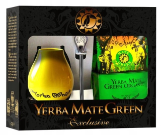 BIO SADA YERBA MATE 400 g, MATERO, BOMBILKA - ALEBO