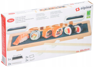 Japonska kuchyňa - Sushi 30x16 cm Serving Kit - Alpina