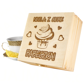 Sada čajového boxu pre Valentína 14. február