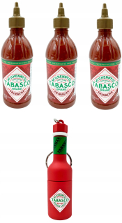 SOS SOS TABASCO SRIRACHA 3 X 566G + PENDRIVE