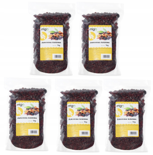 Sušené ovocie - Sada X5 Sušené brusnice bez 5kg konzervačných látok