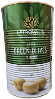 Zelené grécke olivy v Solance Latrovalis