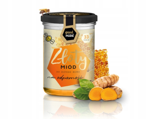 Zlatý med pre zlaté mlieko 495 g dobrý med