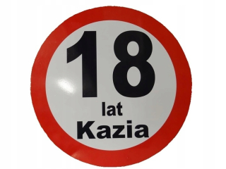 Dopravná značka darček Retirement Wedding 18 30 40 50 60
